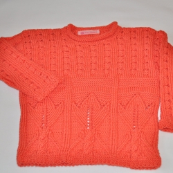 Pulli, Pullover AMELIE Baby,Kind, gestrick-Gr.74