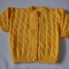 Gestrickte Jacke LEA Baby, Kind - Gr. ca 74/80