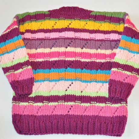 Babyjacke KIM gestrickt Gr. ca 74 - 80