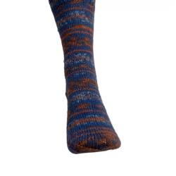 Gestricke Socken POLAR NIGHT COLOR VARDO - Gr.ca 36/37