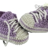 Babyschuhe/Babychucks gehäkelt Gr. ca 15