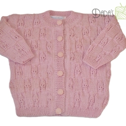 Babyjacke MARIA gestrickt Gr. ca 68 - 74
