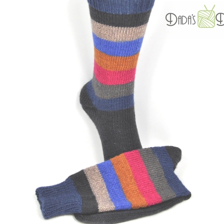 Gestrickte Socken PAIRFECT MIDNIGHT COLOR - Gr. ca 36/37