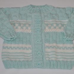 Gestrickte Jacke LUAN Baby, Kind - Gr.ca 74