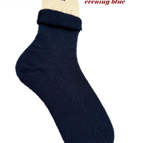 Gestrickte Socken aus Kaschmir, Gr.ca 36/37