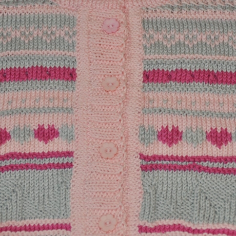 Kinderjacke HELEN gestrickt Gr. ca 74