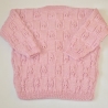 Babyjacke MARIA gestrickt Gr. ca 68 - 74