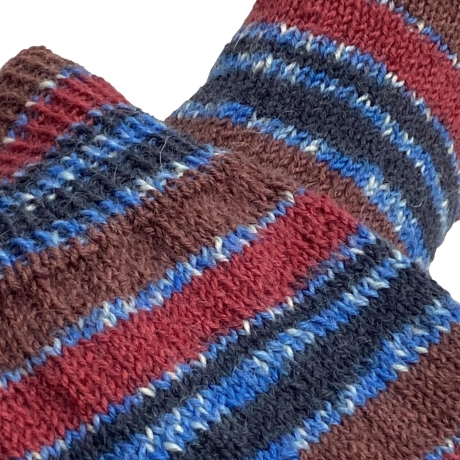 Gestricke Socken SPORT COLOR RUGBY - Gr. ca 42/43