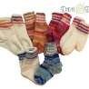 Gestrickte Babysocken - Gr. ca 17/18