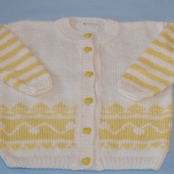 Kinderjacke TANJA gestrickt Gr. ca 86