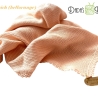 Babydecke gestrickt aus Baumwolle in mehreren Farben