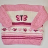 Kinderjacke ALINA gestrickt Gr. ca 74 - 80