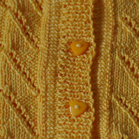 Gestrickte Jacke LEA Baby, Kind - Gr. ca 74/80
