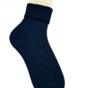 Gestrickte Socken aus Kaschmir, Gr.ca 38/39