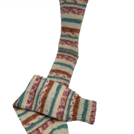Gestrickte Socken SURFER WIND COLOR - Gr.ca 36/37