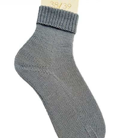 Gestrickte Socken aus Kaschmir, Gr.ca 38/39