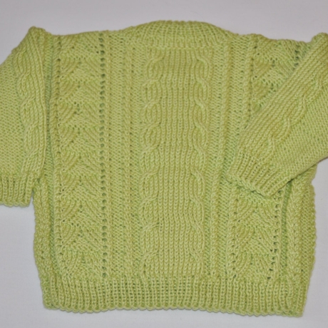 Babyjacke JOYCE gestrickt Gr. ca 62