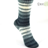 Gestrickte Socken ACTIVE schwarz-weiß - Gr.36/37