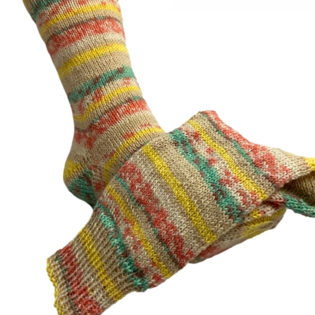 Gestricke Socken REGIA SURFER FUN - Gr.ca 36/37