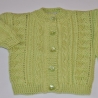 Babyjacke JOYCE gestrickt Gr. ca 62