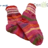 Gestrickte Babysocken - Gr. ca 17/18