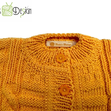 Gestrickte Jacke MICHAELA Baby, Kind - Gr. 68