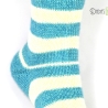 Gestricke Socken PAIRFECT KORFU COLOR - Gr.ca 36/37