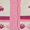Kinderjacke ALINA gestrickt Gr. ca 74 - 80