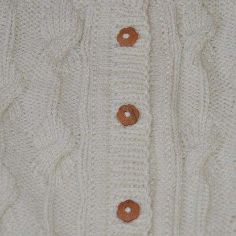 Babyjacke HANNA gestrickt Gr. ca  68