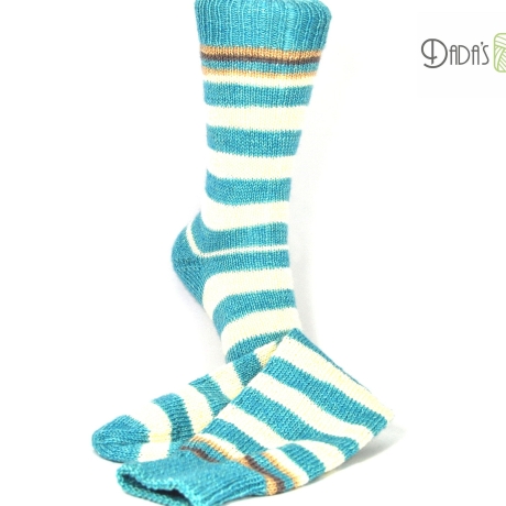 Gestricke Socken PAIRFECT KORFU COLOR - Gr.ca 36/37