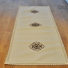 Tischläufer Braun-Beige, kreuzstich