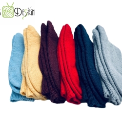 Gestrickte Socken aus Kaschmir, Gr.ca 38/39