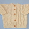 Babyjacke HANNA gestrickt Gr. ca  68