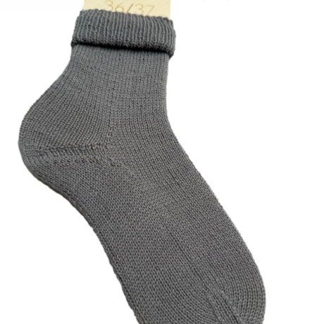 Gestrickte Socken aus Kaschmir, Gr.ca 36/37
