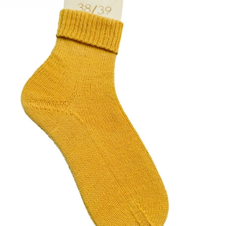 Gestrickte Socken aus Kaschmir, Gr.ca 38/39