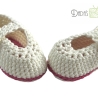 Babyschuhe gehäkelt Gr. ca 14