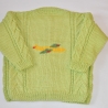 Kinderjacke NIKLAS gestrickt Gr. ca 74