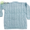 Gestrickte Jacke JULES Baby,Kind - Gr.ca 68 / 74