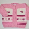 Kinderjacke ALINA gestrickt Gr. ca 74 - 80