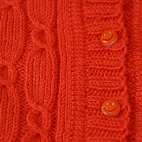 Gestrickte Jacke MIA Baby, Jacke - Gr. ca  74