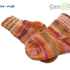 Gestrickte Babysocken - Gr. ca 17/18