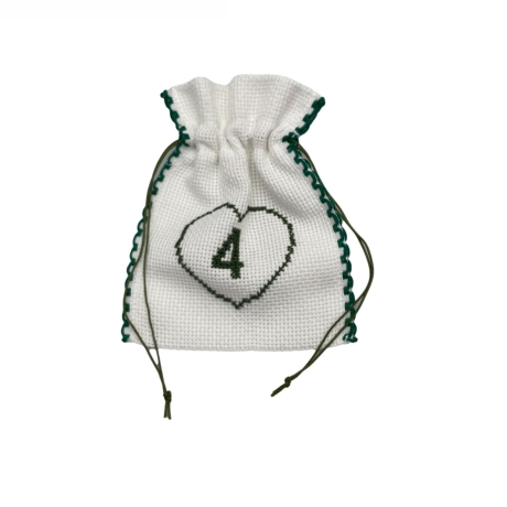 Adventskalender, Adventskalenderset Säckchen genäht und bestickt