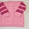 Kinderjacke ELISA gestrickt Gr. ca 74