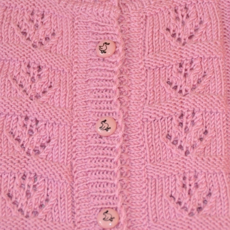 Kinderjacke ELISA gestrickt Gr. ca 74