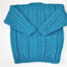 Gestrickte Jacke LEON Baby, Kind-Gr.ca 68 / 74