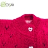 Gestrickte Jacke LINA  Baby, Kind - Gr. ca 62