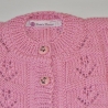 Kinderjacke ELISA gestrickt Gr. ca 74