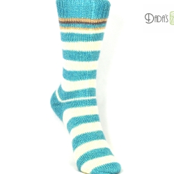 Gestricke Socken PAIRFECT KORFU COLOR - Gr.ca 36/37
