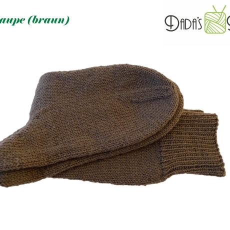 Gestrickte Socken REGIA CASHMERE, Gr.ca 36/37