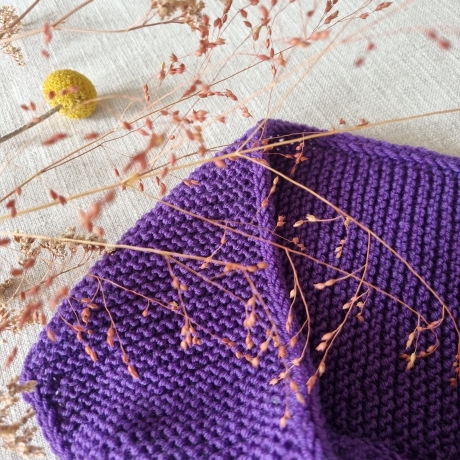 100 % Merino - Französischer Schal / Halstuch Sophie